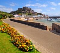 Gorey Harbour and Mont Orgueil Castle 